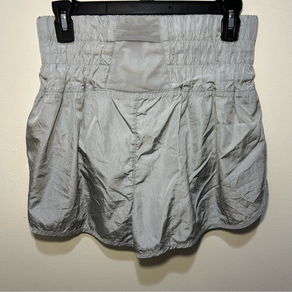 FP Movement by Free People Gray The Way Home Athletic Shorts Size Medium - Picture 2 of 6